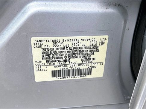 Used 2012 Nissan Sentra 2.0 SR w/ Special Edition Pkg FWD image 22