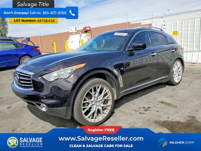 Used 2016 INFINITI QX70 AWD w/ Premium Package