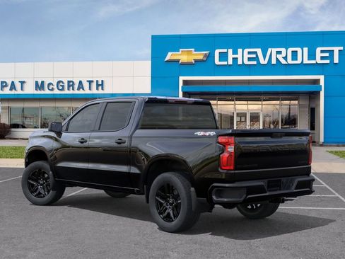 New 2026 Chevrolet Silverado 1500 Custom w/ LPO, Dark Essentials Package AWD/4WD image 3