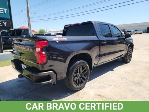 Certified 2023 Chevrolet Silverado 1500 Custom w/ LPO, Dark Essentials Package AWD/4WD image 4