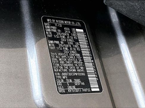Used 2023 Nissan Rogue Platinum w/ Platinum Premium Package FWD image 33