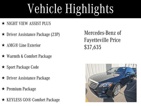 Used 2019 Mercedes-Benz S 560 Sedan image 6