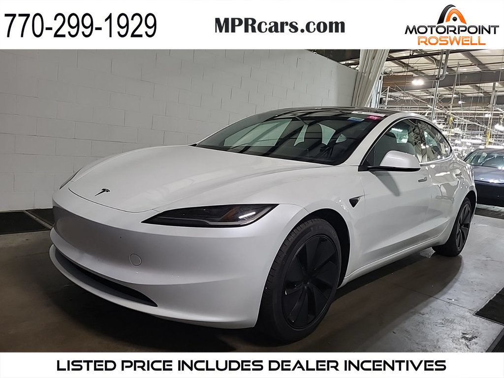 Used 2026 Tesla Model 3 AWD/4WD image 1