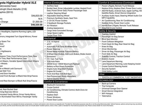 Used 2025 Toyota Highlander XLE AWD/4WD image 5