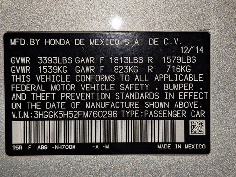 Used 2015 Honda Fit LX image 53