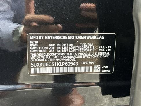 Used 2019 BMW X6 xDrive50i AWD/4WD image 30
