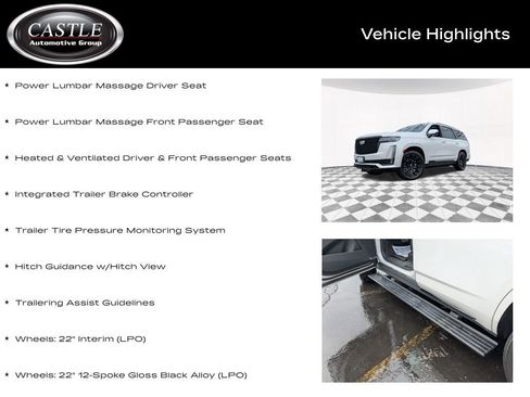 Certified 2024 Cadillac Escalade Sport Platinum w/ LPO, ONYX Package image 20