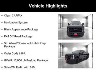 Used 2025 Ford F350 Lariat w/ Black Appearance Package AWD/4WD video 2
