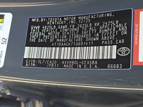 Used 2026 Toyota Camry SE w/ Convenience Package FWD image 35