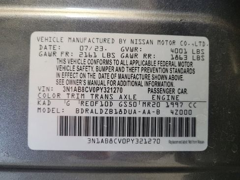 Used 2023 Nissan Sentra SV image 33