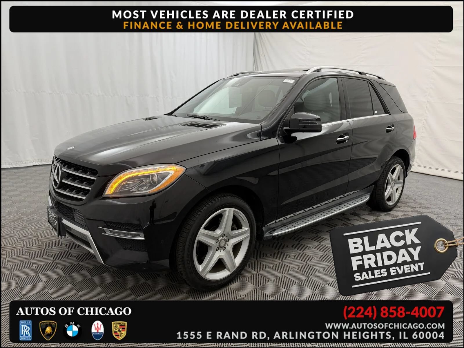 Used 2015 Mercedes-Benz ML 400 4MATIC image 1