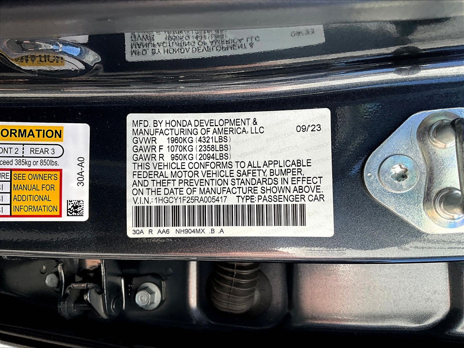 Used 2024 Honda Accord LX image 18