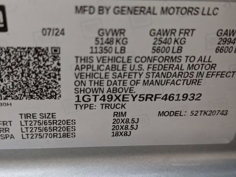 Used 2024 GMC Sierra 2500 Denali Ultimate AWD/4WD image 28