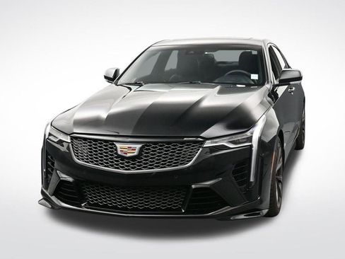 Certified 2024 Cadillac CT4 V Blackwing w/ LPO, Blue Accent Package RWD image 9