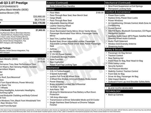 Used 2017 Audi Q3 2.0T Prestige w/ Prestige Package image 23