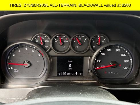 Used 2019 Chevrolet Silverado 1500 Custom w/ Custom Value Package AWD/4WD image 6