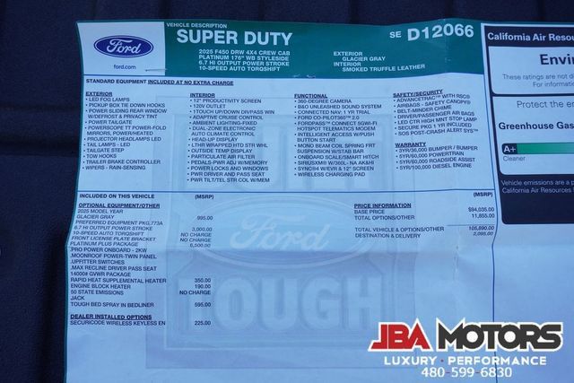 Used 2025 Ford F450 Platinum w/ Platinum Plus Package AWD/4WD image 28