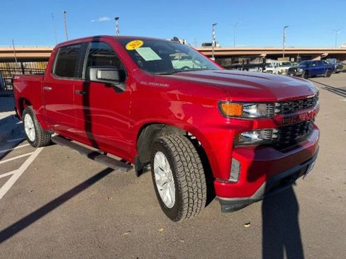Used 2021 Chevrolet Silverado 1500 Custom w/ LPO, Dark Essentials Package AWD/4WD image 2