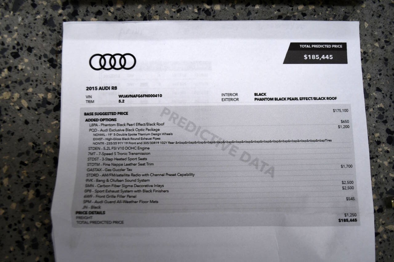 Used 2015 Audi R8 V10 AWD/4WD image 38