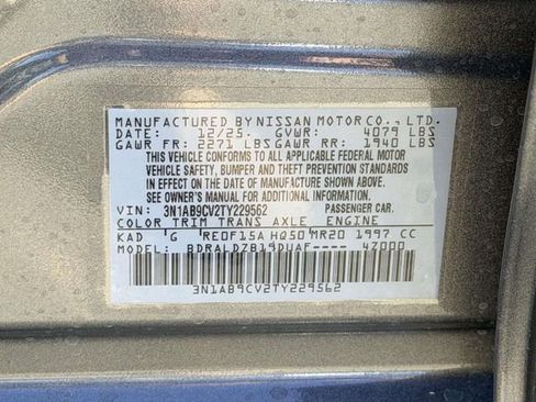 New 2026 Nissan Sentra SV w/ SV Convenience Package image 25