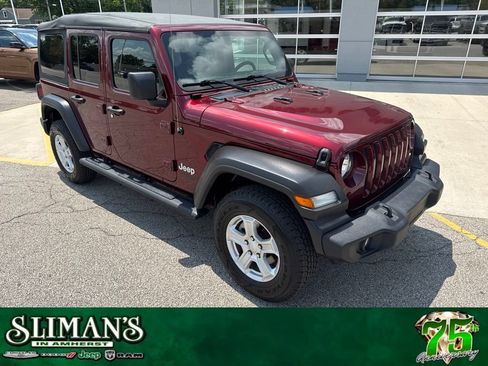Used 2021 Jeep Wrangler Unlimited Sport AWD/4WD image 1