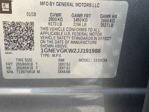 Used 2018 Chevrolet Traverse LT image 25