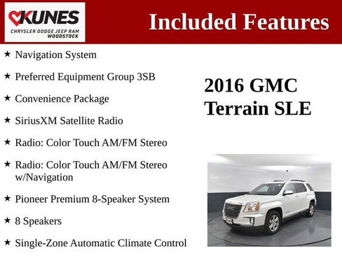 Used 2016 GMC Terrain SLE w/ Convenience Package image 3