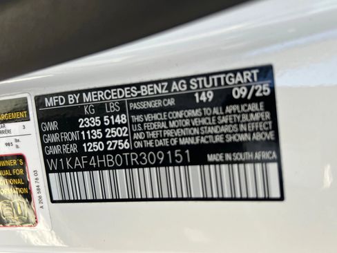 Certified 2026 Mercedes-Benz C 300 4MATIC Sedan image 13