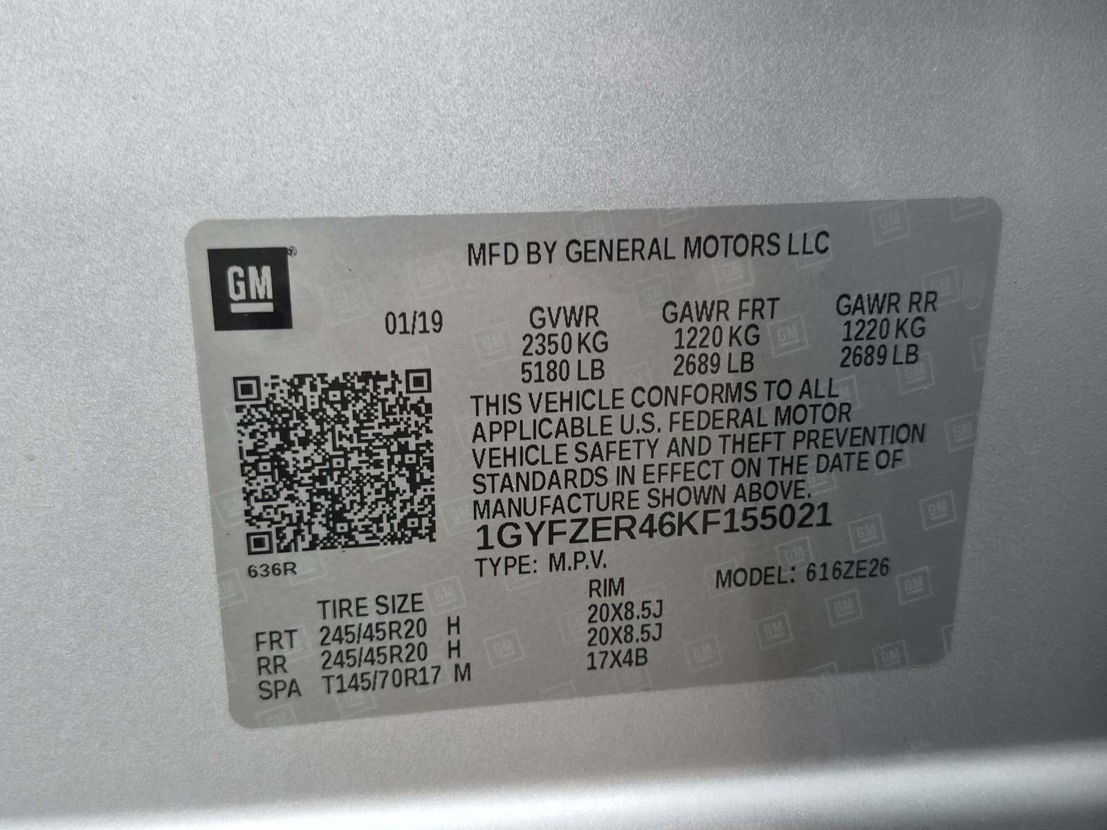 Certified 2019 Cadillac XT4 Sport w/ Cold Weather Package FWD image 36