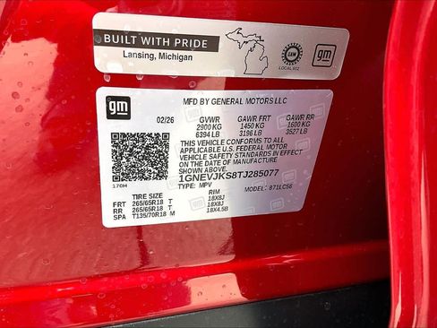 New 2026 Chevrolet Traverse Z71 w/ Driver Confidence Package image 20