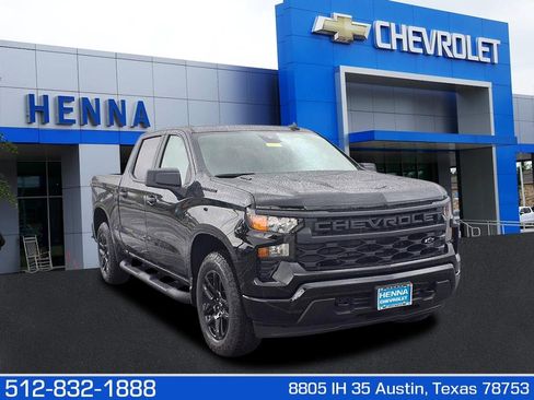 New 2026 Chevrolet Silverado 1500 Custom w/ Turbomax Blackout Package image 1