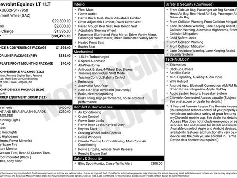 Used 2023 Chevrolet Equinox LT AWD/4WD image 32