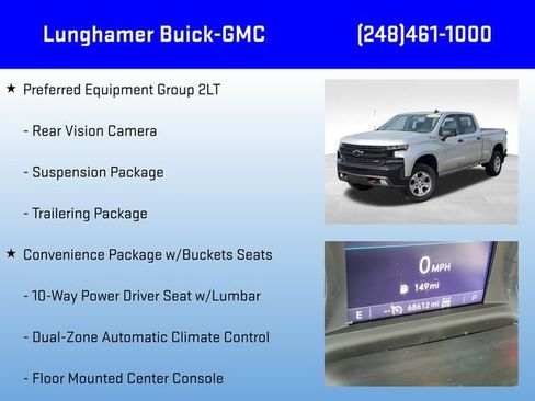 Used 2021 Chevrolet Silverado 1500 LT Trail Boss AWD/4WD image 36