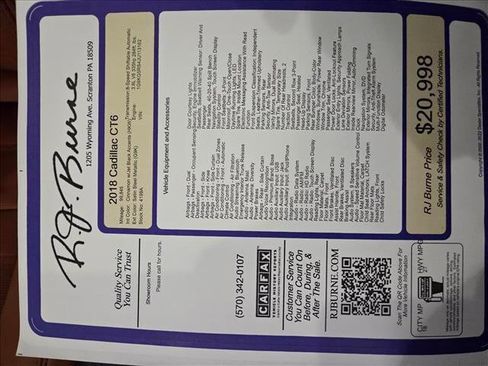 Used 2018 Cadillac CT6 Premium Luxury w/ Super Cruise Package image 30