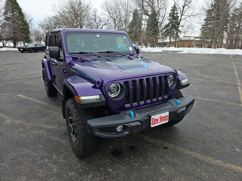 Used 2023 Jeep Wrangler Unlimited Rubicon 4xe w/ Safety Group image 8