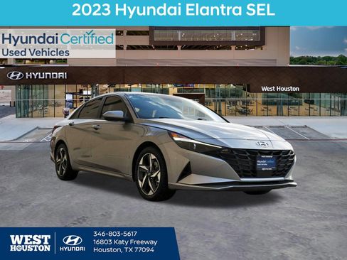 Certified 2023 Hyundai Elantra SEL w/ Convenience Package image 1