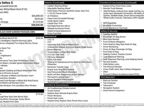 Certified 2024 Kia Seltos S image 8