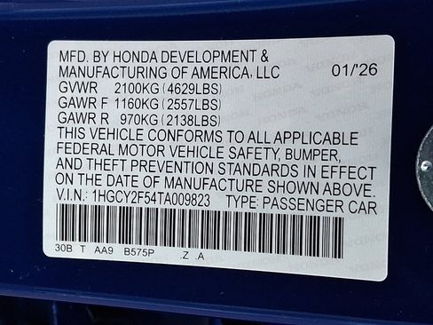New 2026 Honda Accord Sport image 10
