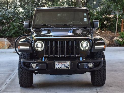 Used 2023 Jeep Wrangler Unlimited Rubicon 4xe w/ Steel Bumper Group image 2
