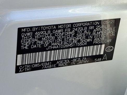 Used 2021 Lexus IS 300 w/ Accessory Package image 28