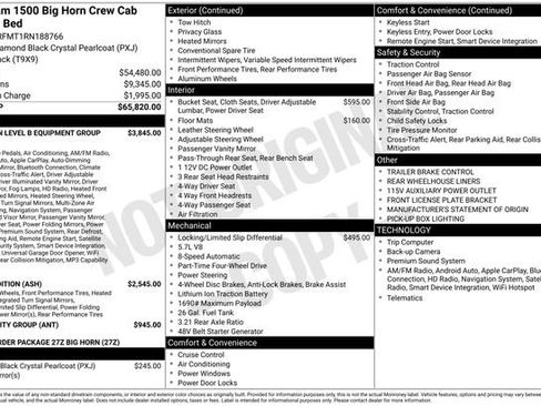 Used 2024 RAM 1500 Big Horn AWD/4WD image 4