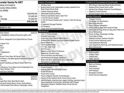New 2026 Hyundai Santa Fe XRT AWD/4WD image 6
