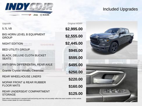 Used 2022 RAM 1500 Big Horn AWD/4WD image 4