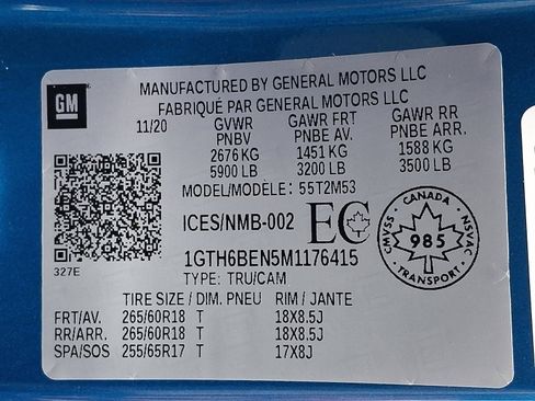 Used 2021 GMC Canyon Elevation Standard w/ Convenience Package image 25