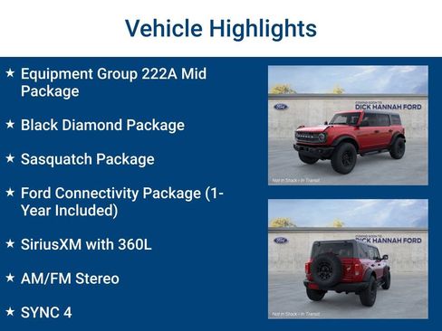 New 2026 Ford Bronco Big Bend image 3