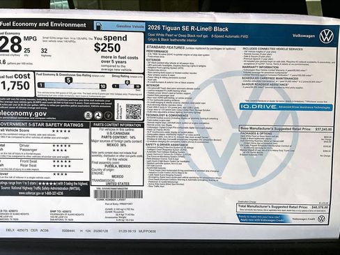 New 2026 Volkswagen Tiguan SE R-Line image 19