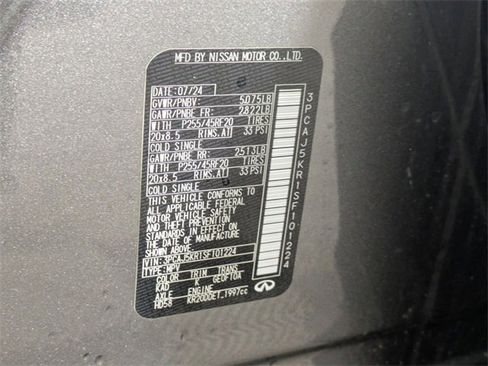 Used 2025 INFINITI QX55 Essential image 35