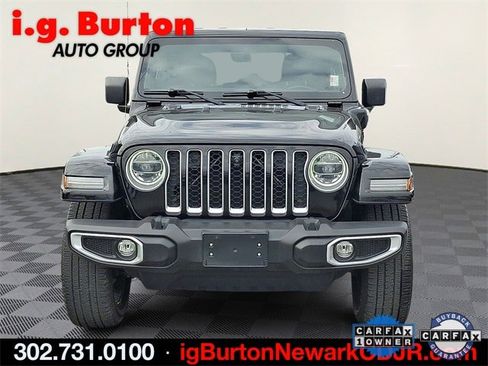 Used 2021 Jeep Wrangler Unlimited Sahara 4xe w/ Cold Weather Group image 2