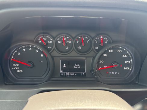 Used 2024 Chevrolet Silverado 1500 Custom Trail Boss w/ Turbomax Blackout Package AWD/4WD image 25