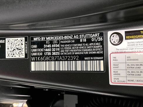 New 2026 Mercedes-Benz S 63 AMG S image 15